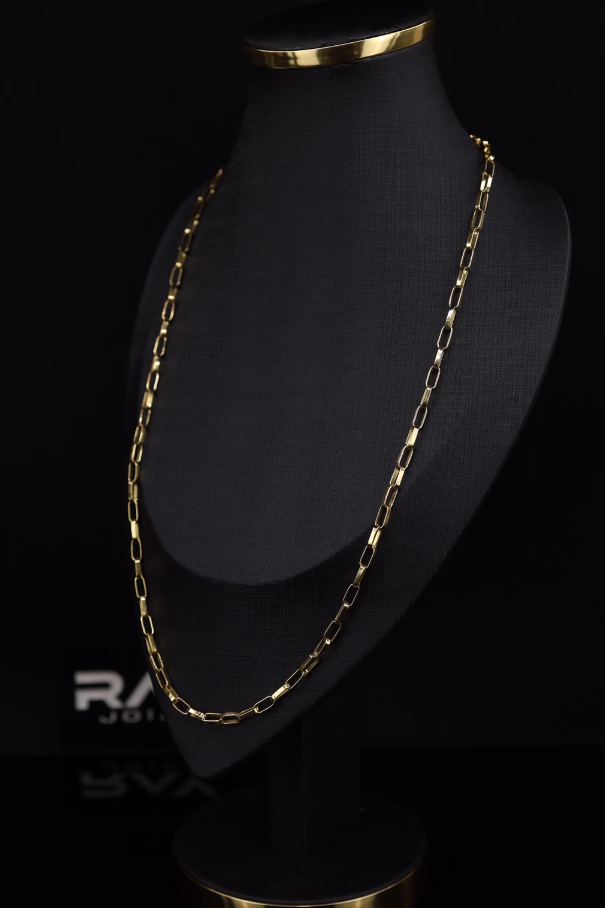 Corrente elo Cartier Quadrada